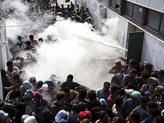 Migrant violence in Kos